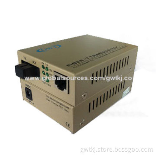 10/100M fiber media converter, single fiber transmission, small MOQ and fast delivery time